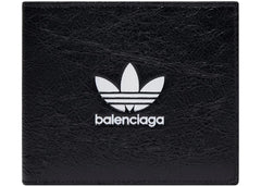 Balenciaga x adidas Square Folded Wallet Black