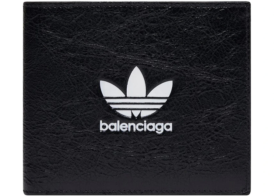 Balenciaga x adidas Square Folded Wallet Black
