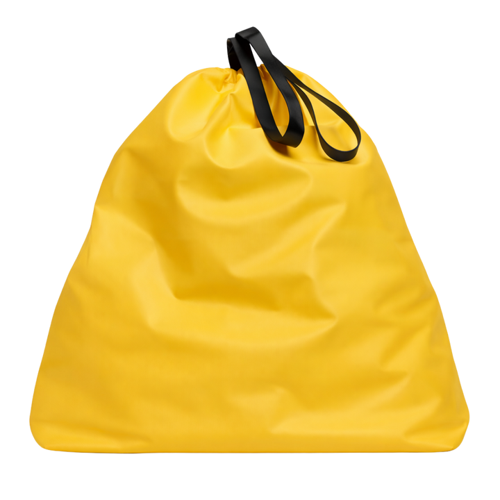 Balenciaga Trash Bag Large Pouch Yellow/Black