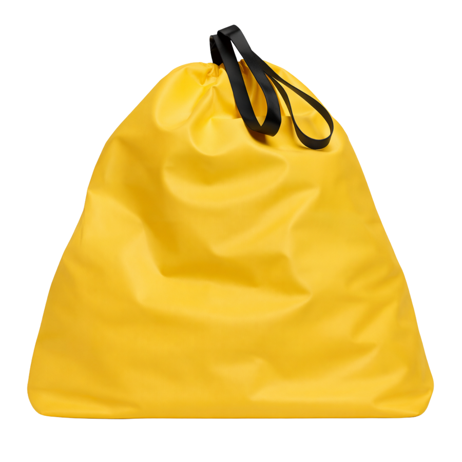 Balenciaga Trash Bag Large Pouch Yellow/Black