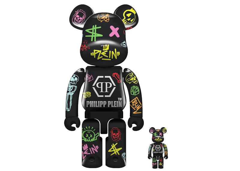 Bearbrick Macau 2020 Philipp Plein 100% & 400% Set