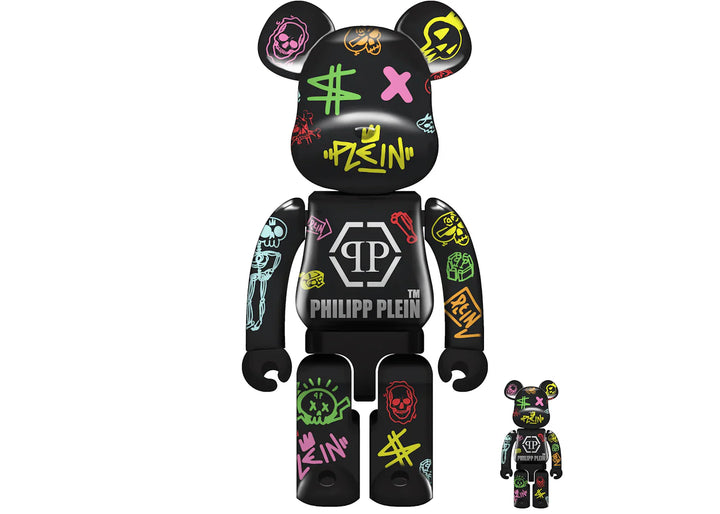 Bearbrick Macau 2020 Philipp Plein 100% & 400% Set