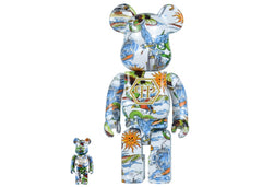 Bearbrick x Philipp Plein 100% & 400% Set Multi