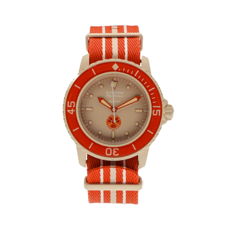 SWATCH X BLANCPAIN BIOCERAMIC SCUBA FIFTY FATHOMS ARCTIC OCEAN