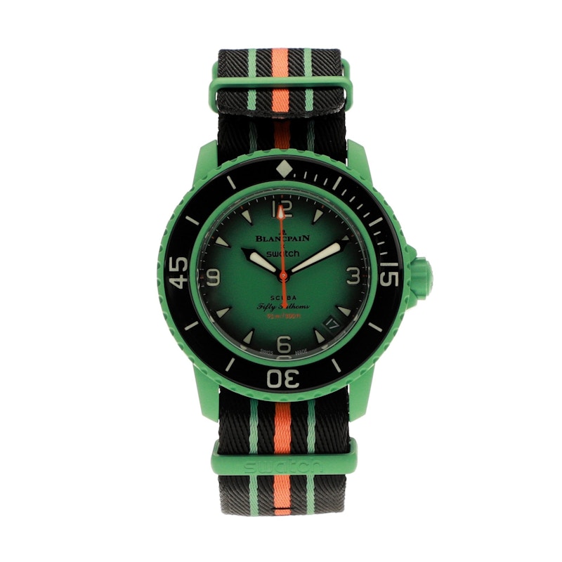 SWATCH X BLANCPAIN BIOCERAMIC SCUBA FIFTY FATHOMS INDIAN OCEAN
