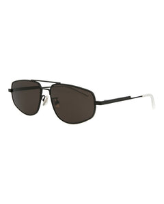 Bottega Veneta Aviator Sunglasses Black/Black/Grey (BV1125S-30011527-001)