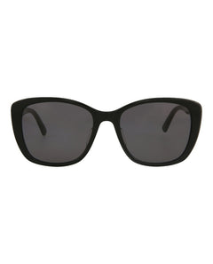 Bottega Veneta Cat Eye Sunglasses Black/Black/Grey (BV1079SK-30009236-001)