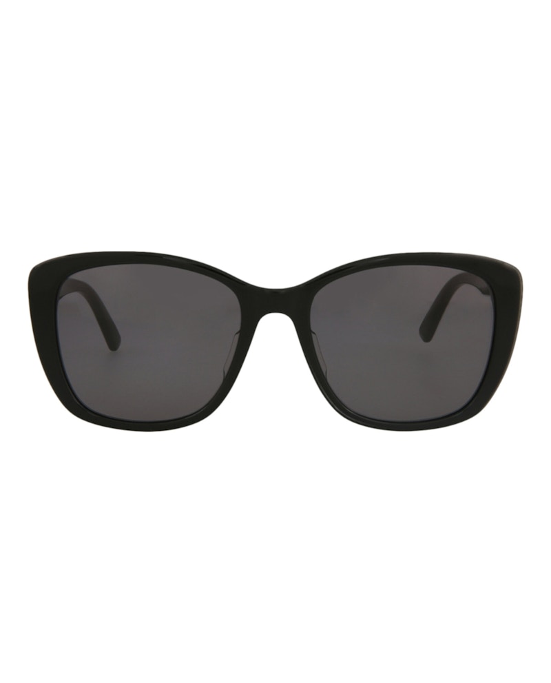 Bottega Veneta Cat Eye Sunglasses Black/Black/Grey (BV1079SK-30009236-001)