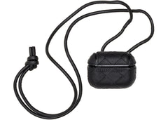 Bottega Veneta Intrecciato AirPods Pro Case Black