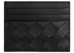 Bottega Veneta Intrecciato Card Case (635042 VCPP3 8425) Black