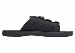 Bottega Veneta Intrecciato Elastic Slides Black