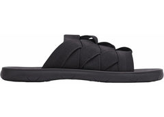 Bottega Veneta Intrecciato Elastic Slides Black