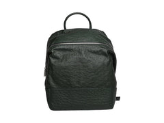 Bottega Veneta Ostrich Leather Backpack Green