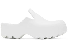 Bottega Veneta Rubber Flash Clog White