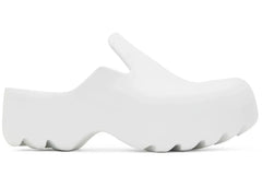 Bottega Veneta Rubber Flash Clog White