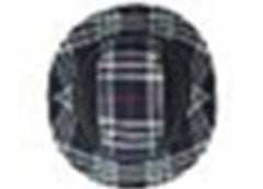 Burberry Check Print Bucket Hat Navy