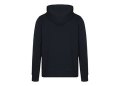 Burberry Clarendon Check Hood Zip Up Hoodie Navy