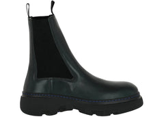 Burberry Creeper Chelsea Boots Green