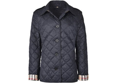 Burberry Diamond Quilted Jacket Navy