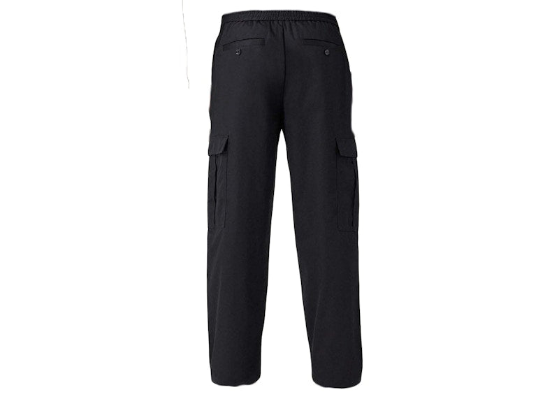 Burberry Elasticated Waistband Cargo Pants Black