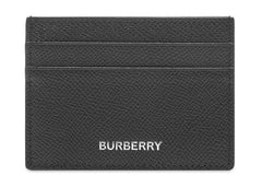 Burberry Grainy Leather Card Case (4 Card Slot) Black