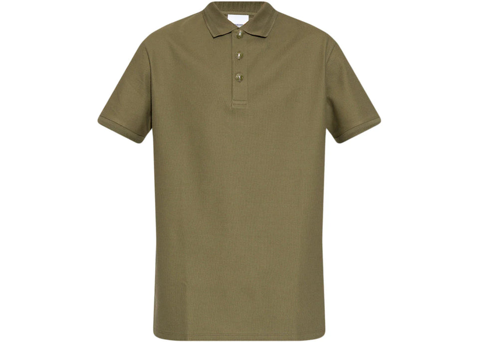 Burberry Green Goldman Polo Shirt Green