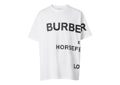 Burberry Horseferry Print Cotton T-Shirt White/Black
