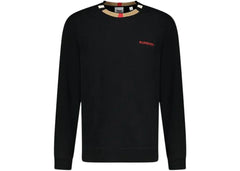 Burberry Long Sleeve Icon T-Shirt Black