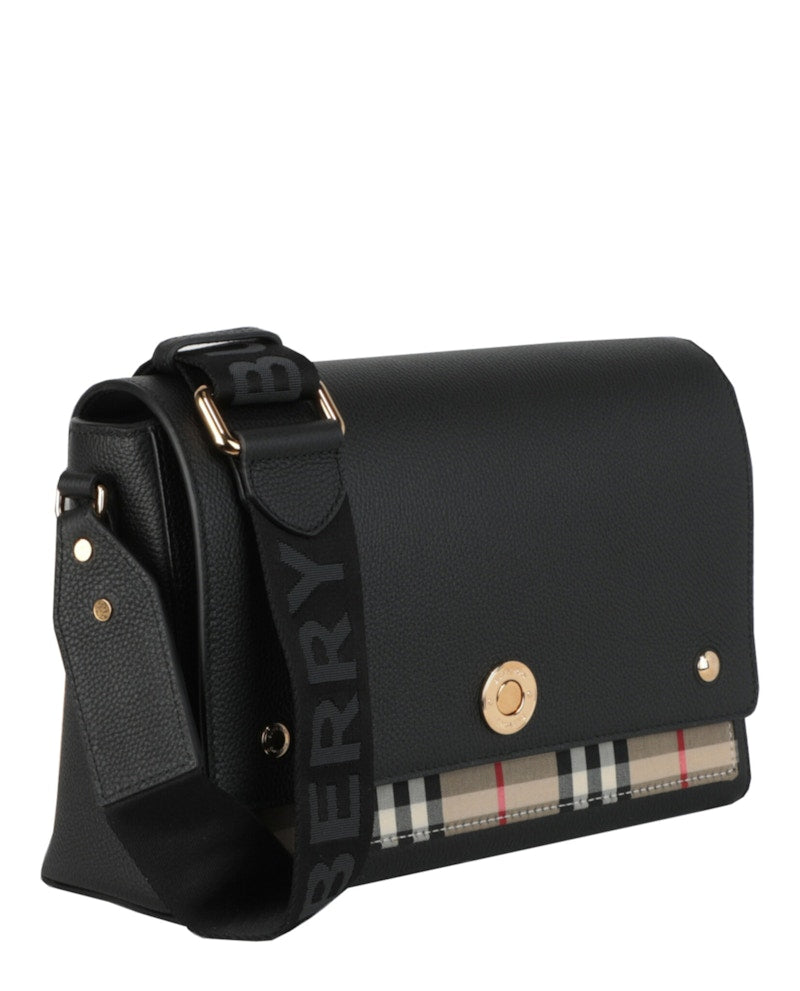 Burberry Medium Note Bag Black