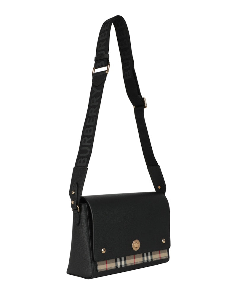 Burberry Medium Note Bag Black