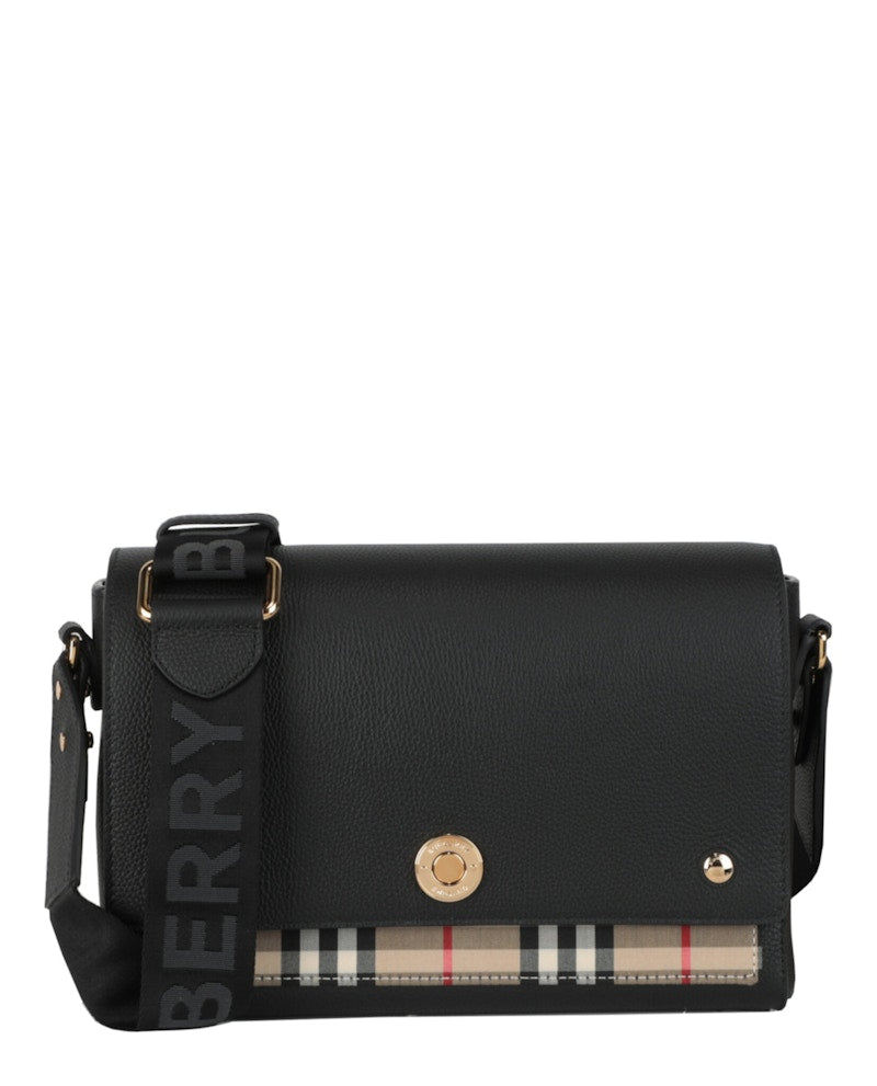 Burberry Medium Note Bag Black