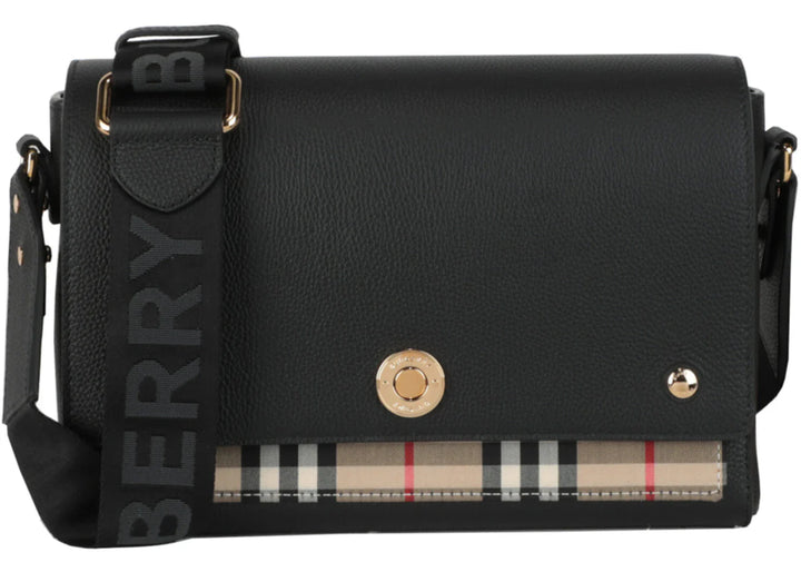 Burberry Medium Note Bag Black