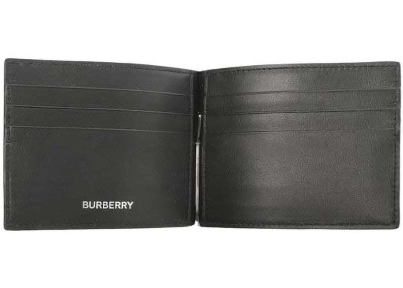 Burberry Money Clip (80841761) Wallet Check Beige