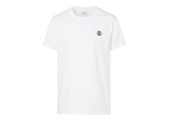 Burberry Monogram Motif Cotton T-Shirt White/Black