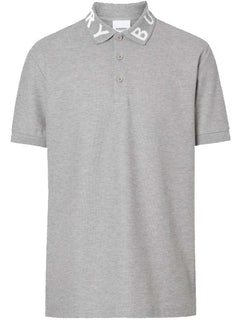 Burberry Ryland Collar Logo Polo Grey