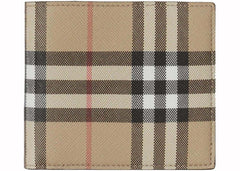 Burberry Vintage Check Bifold Wallet Beige/Black