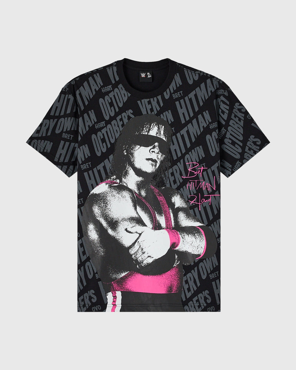 OVO Wwe Bret The Hitman Hart T-Shirt