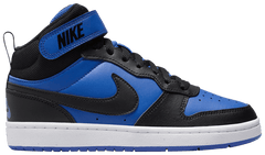 Nike Court Borough Mid 2 GS Black Game Royal