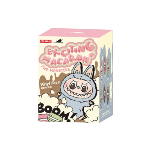 Pop Mart Labubu The Monsters Tasty Macarons Vinyl Face Sealed Case Pack of 1