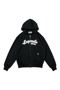 Legende Paris Gum Logo Hoodie - Black