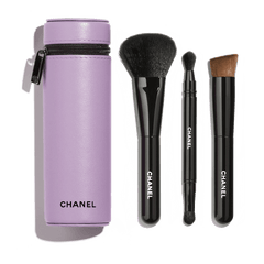 Chanel Codes Couleur Limited-Edition Collection of 3 Essential Brushes 135 - IMMORTELLE