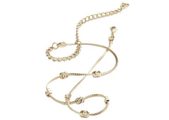 Chanel Metal Necklace Gold (ABE254 B18058 NZS80)