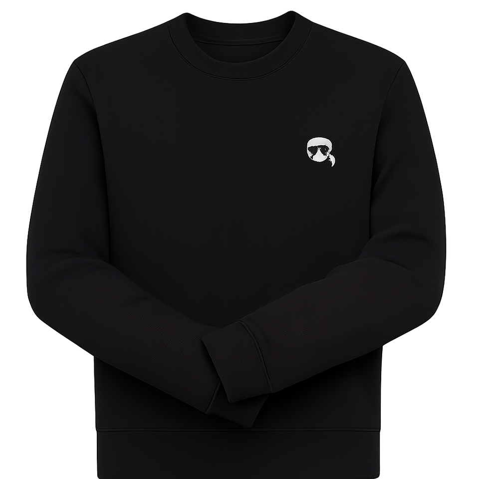 IKON PATCH SWEATSHIRT Black