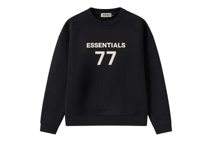 Black Essentials 77 Sweatshirt