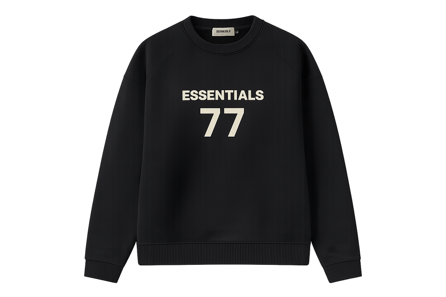Black Essentials 77 Sweatshirt