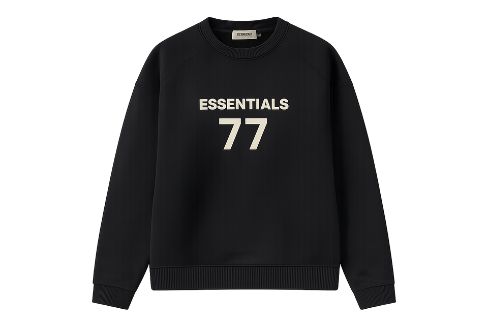 Black Essentials 77 Sweatshirt