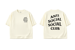 Anti Social Social Club Logo T-Shirt Off-White