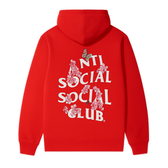 Anti Social Social Club Kkotch Hoodie Red
