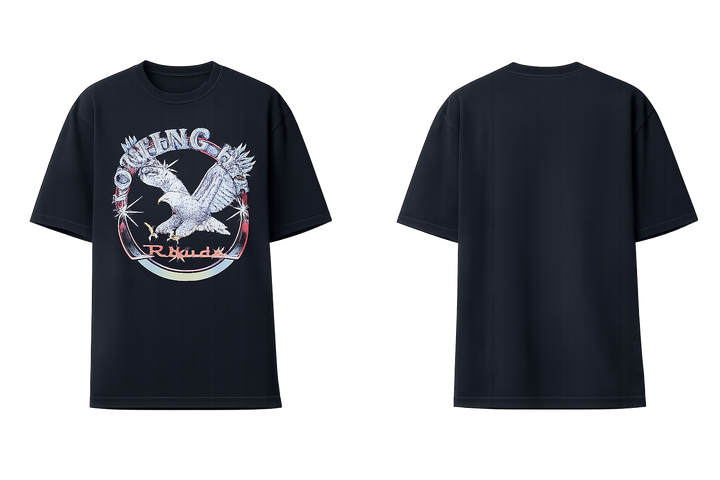 Black Notting Hill Eagle T-Shirt