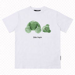 Palm Angels Bear Classic T-Shirt White/Green [Sourcex Exclusive]